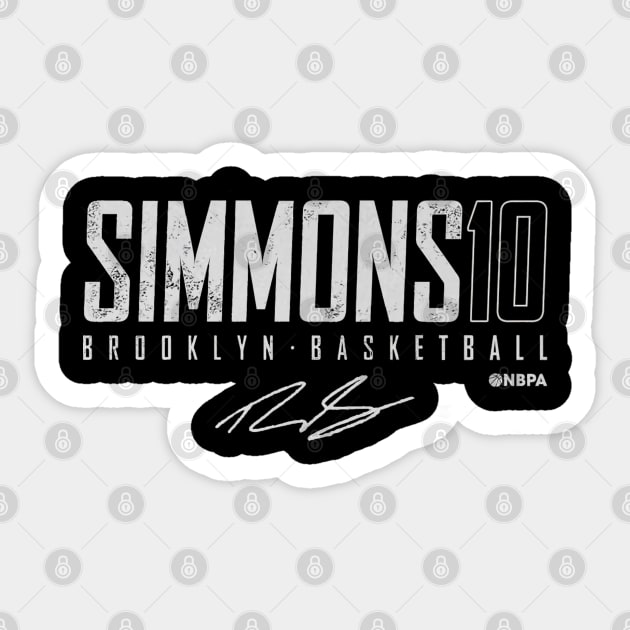 Ben Simmons Brooklyn Elite Sticker by TodosRigatSot